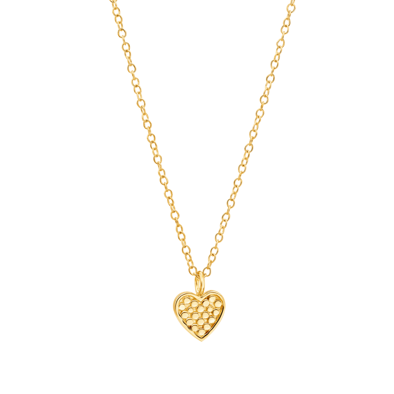 ANNA BECK SMALL HEART PENDANT NECKLACE