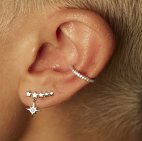 SCREAM PRETTY SLIM SPARKLING EAR CUFF