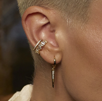 SCREAM PRETTY SLIM SPARKLING EAR CUFF