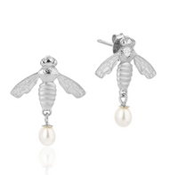 CLAUDIA BRADBY FLYING BEE STUD EARRINGS