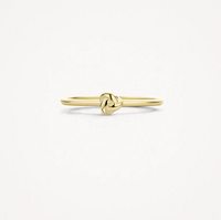 BLUSH 14K YELLOW GOLD KNOT RING