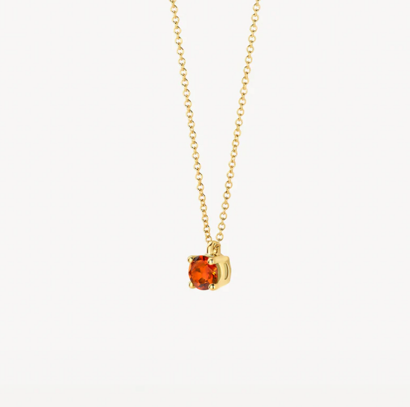 BLUSH 14K YELLOW GOLD NOVEMBER BIRTHSTONE NECKLACE