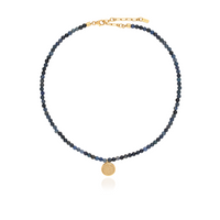 ANNA BECK MEDIUM DUMORTIERITE BEADED NECKLACE