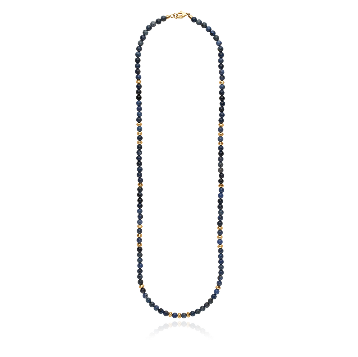 ANNA BECK LONG DUMORTIERITE BEADED NECKLACE