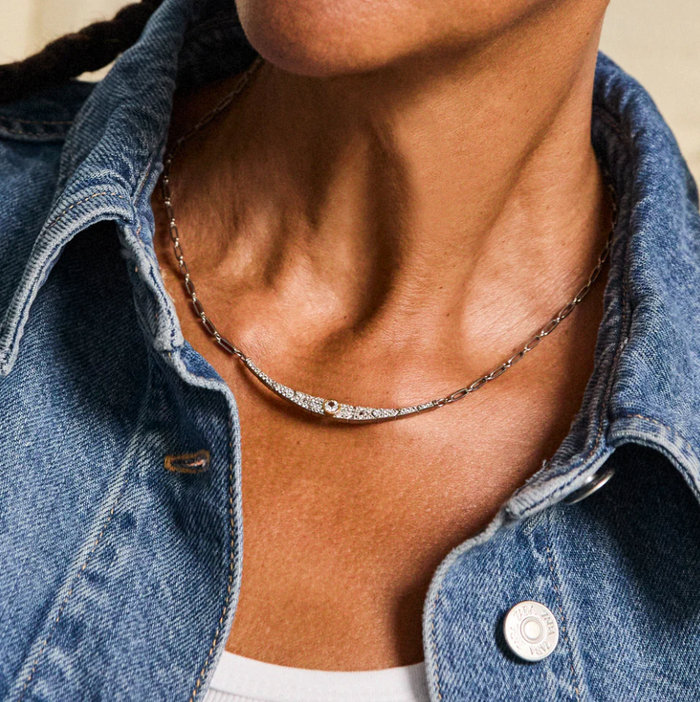 V BY LAURA VANN SLIMLINE NECKLACE