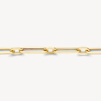 BLUSH 14K YELLOW GOLD SMOOTH LINK BRACELET