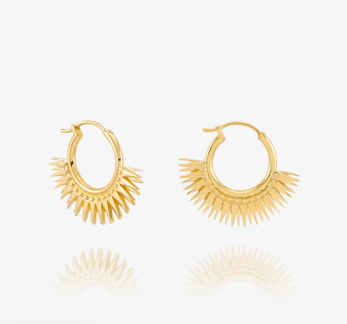 RACHEL JACKSON RISING SUN HOOP EARRINGS