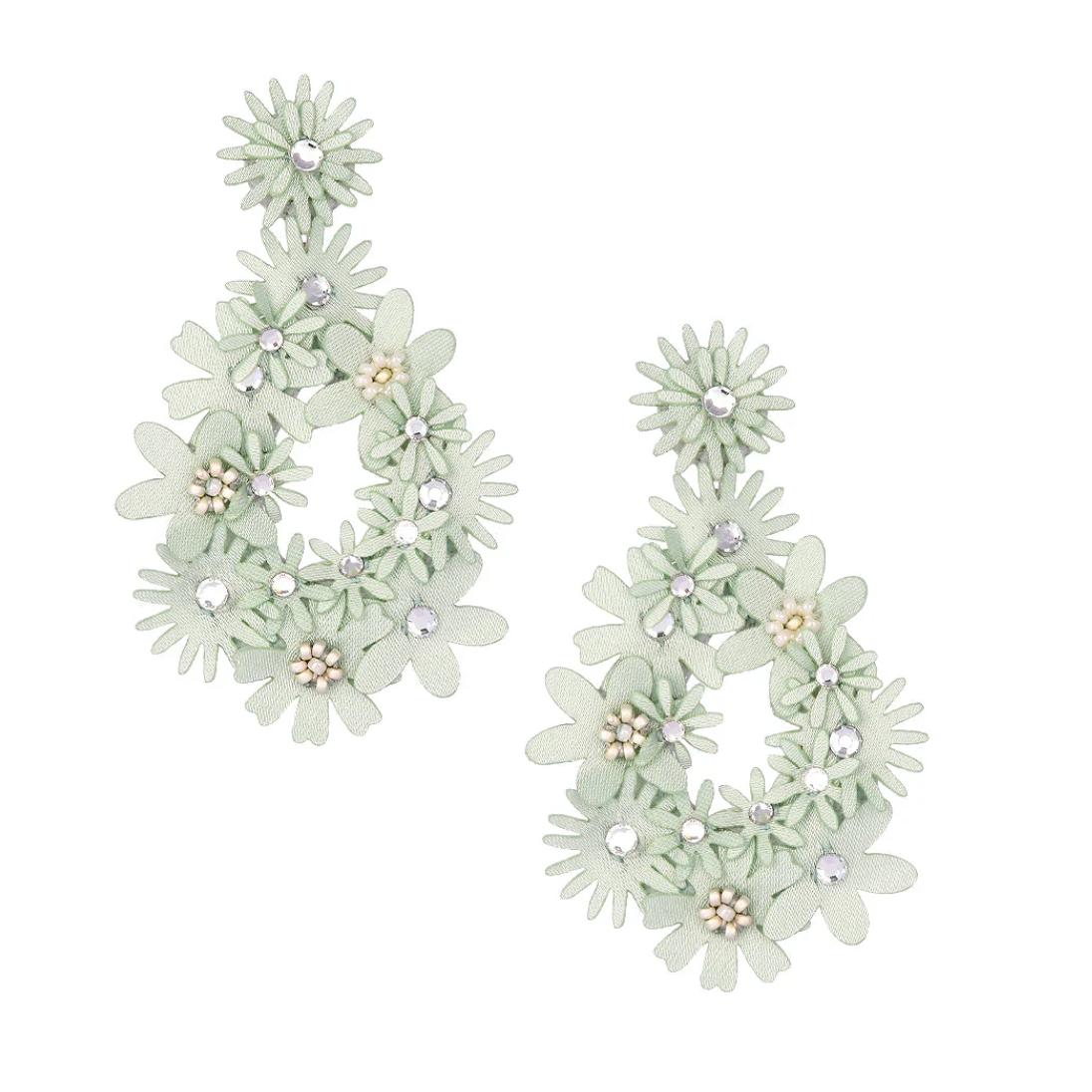 MISHKY FLOWER DROP EARRINGS