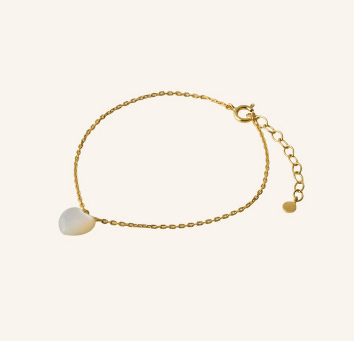 PERNILLE CORYDON OCEAN HEART BRACELET