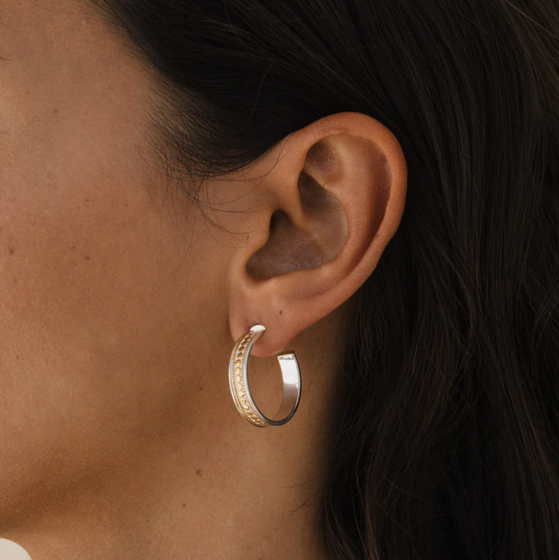 ANNA BECK EQUILIBRIUM HOOP EARRINGS