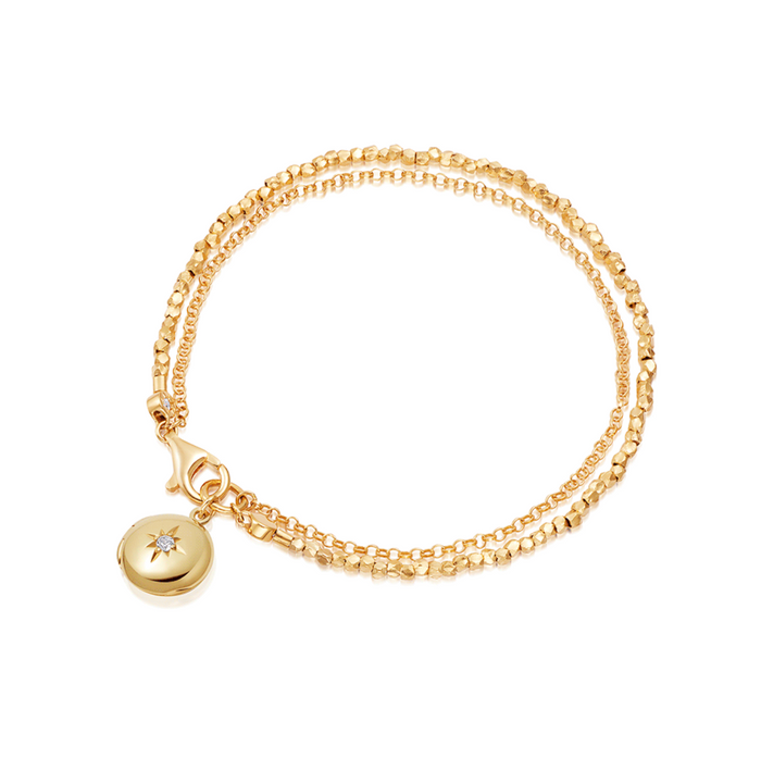 ASTLEY CLARKE BIOGRAPHY LOCKET BRACELET