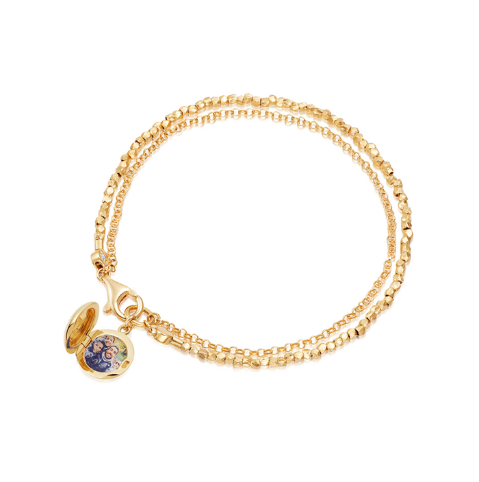 ASTLEY CLARKE BIOGRAPHY LOCKET BRACELET