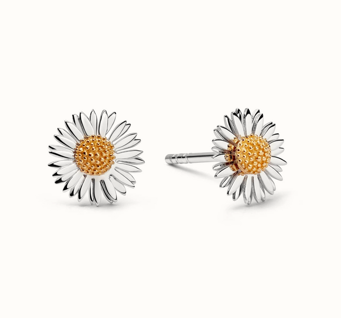 DAISY LONDON MICHAELMAS DAISY STUD EARRINGS