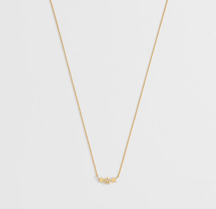 ESTELLA BARTLETT TRIO STAR NECKLACE