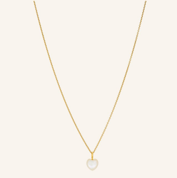 PERNILLE CORYDON OCEAN HEART NECKLACE