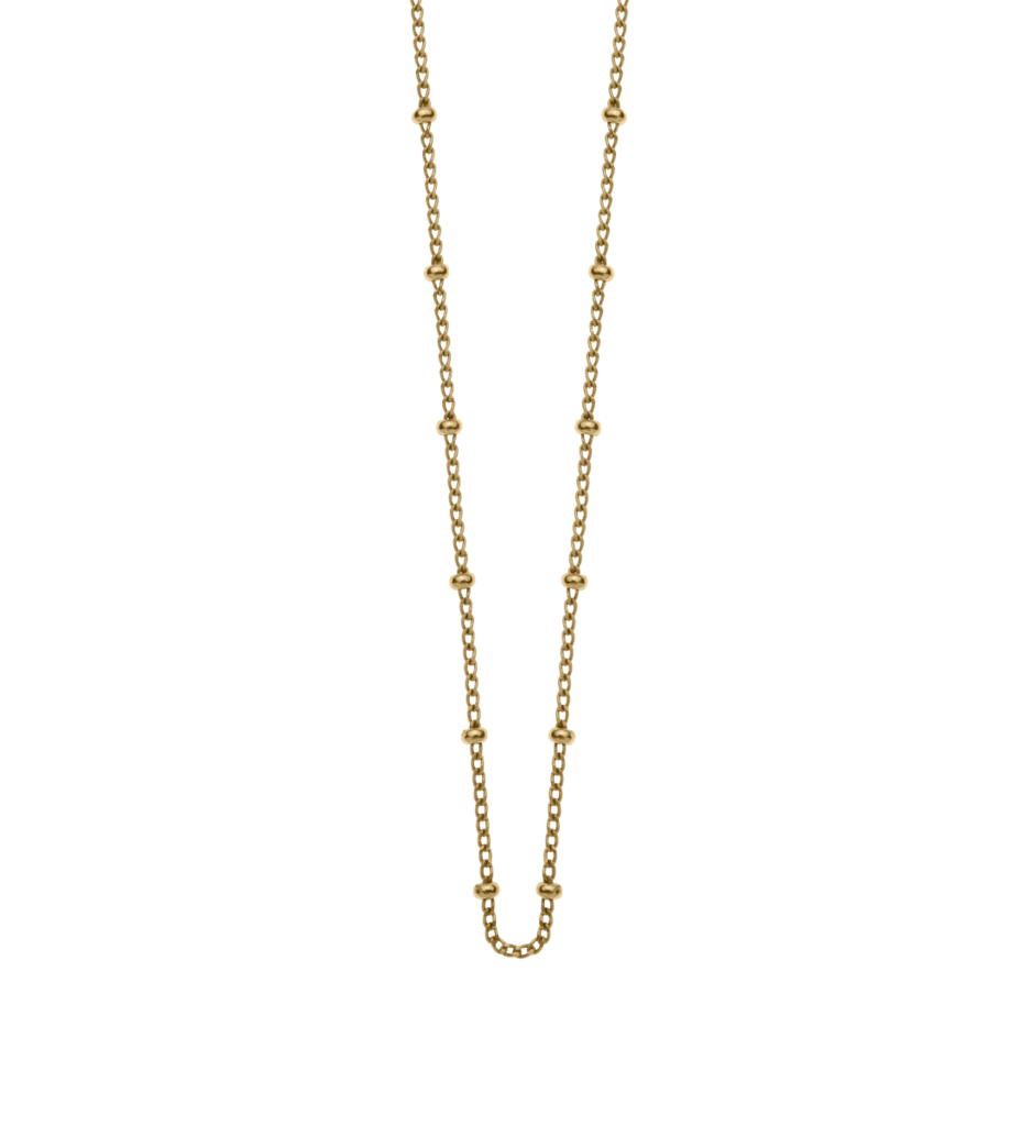 Ball chain sale necklace gold designs